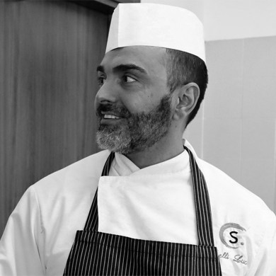 Luca Tinelli <br> primo chef mensa aziendale SCM